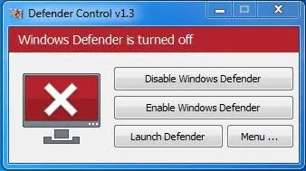 defender control off