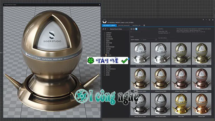 sigershaders-xs-material-presets-for-3ds-max-2-4 SIGERSHADERS XS Material Presets for 3ds Max-2