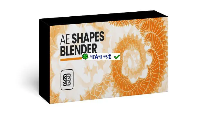 Tải Aescripts AE Shapes Blender: Tạo khối động After Effects