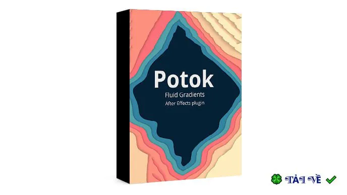Plugin Gradient Fluid AeScripts Potok for After Effect