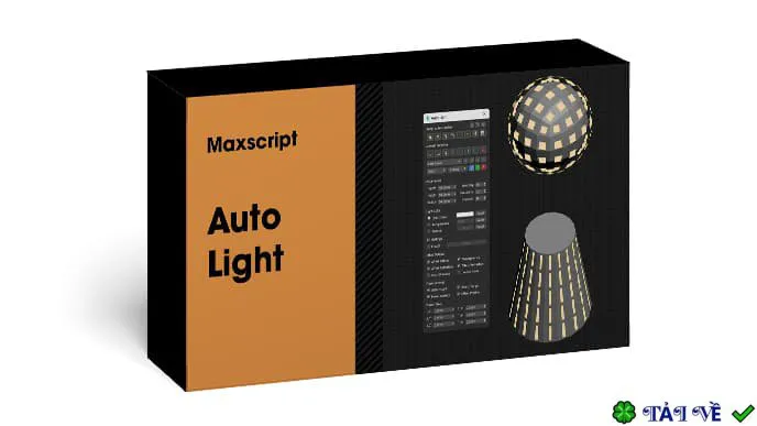 Auto Light 1.7.4: Tự động hóa ánh sáng 3DS Max 2016-2025