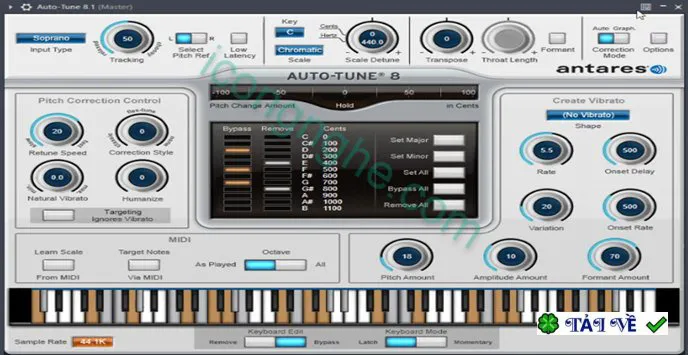 Tải Auto Tune 8 Pro – Chỉnh sửa giọng hát chuyên nghiệp