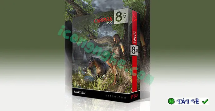 Download Carrara 8.5 Pro DAZ 3D – Phần mềm 3D chuyên nghiệp