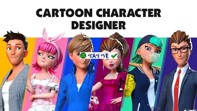Cartoon Character Designer: Tạo Nhân Vật Hoạt Hình Sống Động