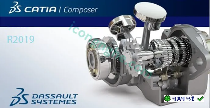 CATIA Composer R2019 – Phần mềm thiết kế 3D chuyên nghiệp