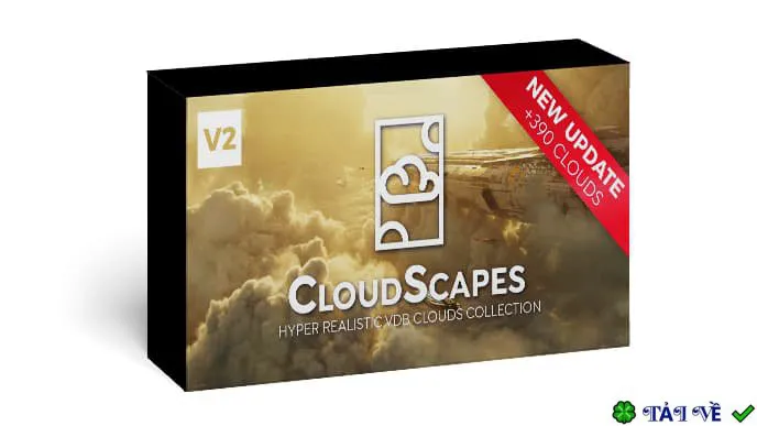 Khám phá CloudScapes V2 Pro For Blender
