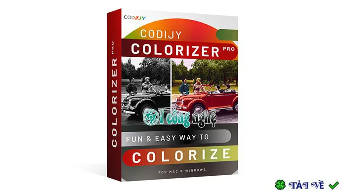 CODIJY Colorizer Pro – Tô màu ảnh đen trắng chuyên nghiệp