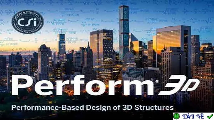 CSI Perform3D v11.0.0.1495 Phân tích hiệu năng kết cấu địa chấn