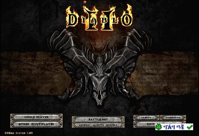 Chơi bản Mod Diablo 2 Hell Unleashed Online