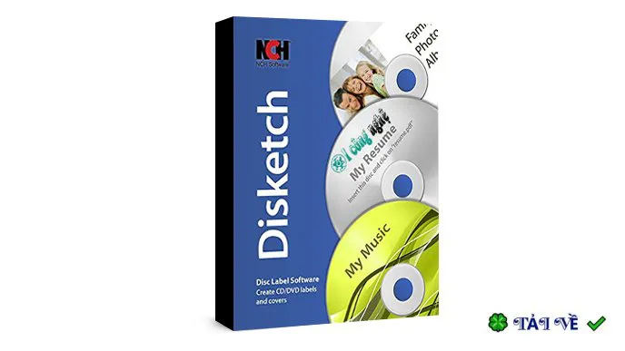 Disketch Disc Label Software – Tạo nhãn đĩa chuyên nghiệp
