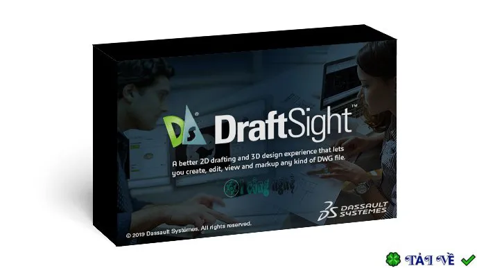 Dassault Systemes DraftSight Premium 2019 Công cụ Thiết kế CAD Mạnh mẽ