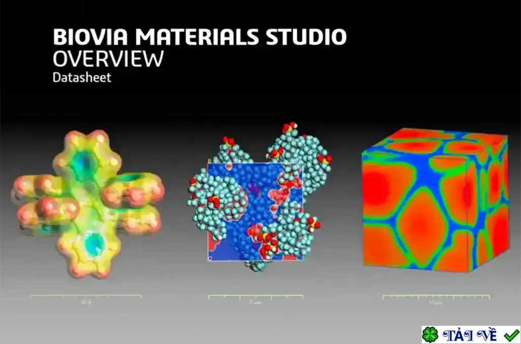 Tải DS BIOVIA Materials Studio 2024 giải pháp mô phỏng vật liệu