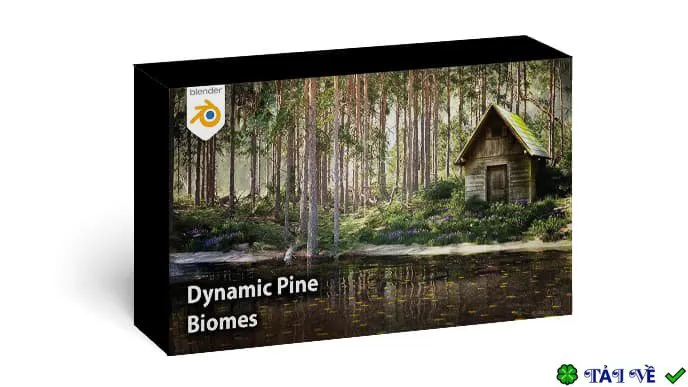 Tạo Dynamic Pine Biomes for Blender