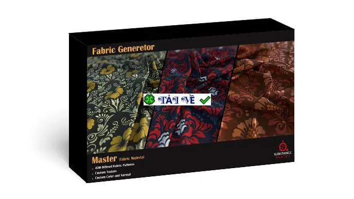Fabric Generator: Công cụ tạo vật liệu vải cho Substance Painter