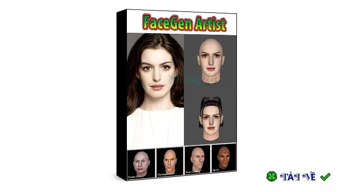 FaceGen Artist Pro 3 – Tạo mẫu khuôn mặt 3D