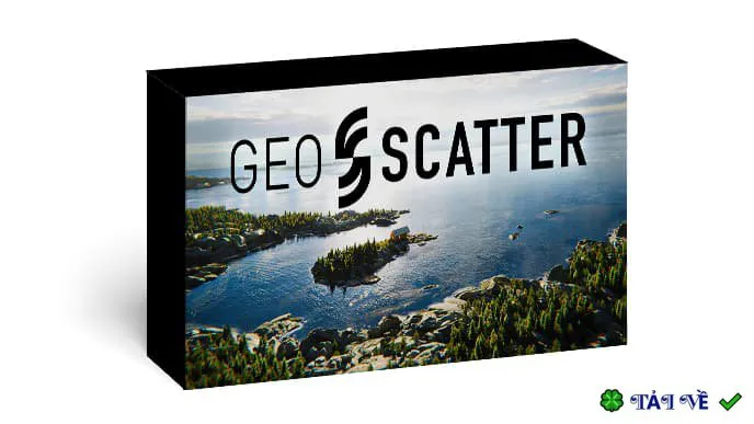 Geo-Scatter 5.6.3 Blender: Tạo cảnh quan 3D tự nhiên hiệu quả