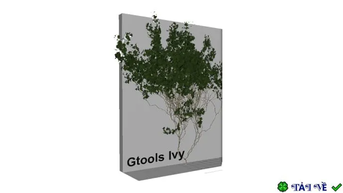 Tối Ưu Tạo Ivy 3D Gtools Ivy for 3ds Max 2018-2024