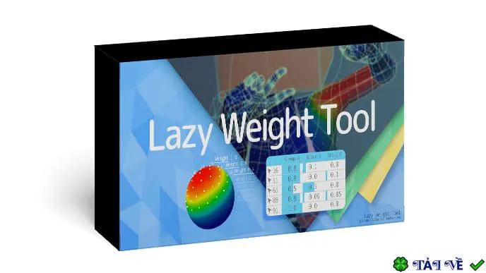 Lazy Weight Tool v1.9.75: Công cụ tự động hóa Weight Paint Blender
