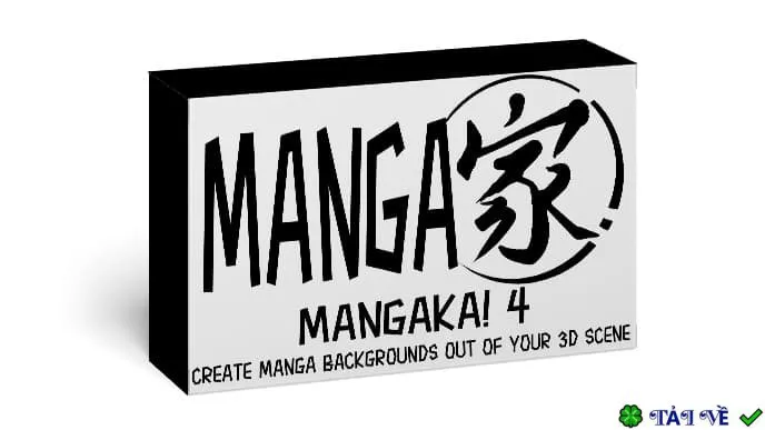 Mangaka 4.0.0 For Blender: Plugin vẽ manga
