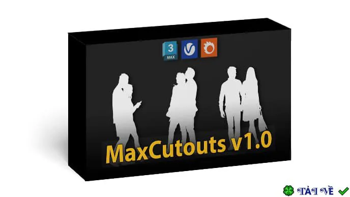 MaxCutouts 1.0 for 3ds Max 2016-2024: Plugin cắt ảnh chuyên nghiệp