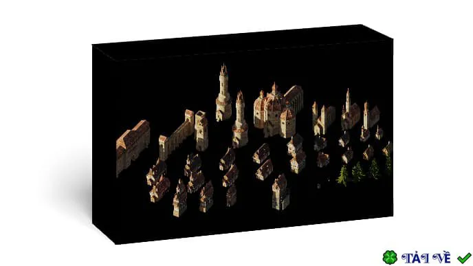 Medieval City Generator v1.2 – Tạo Thành Phố Trung Cổ bằng Blender