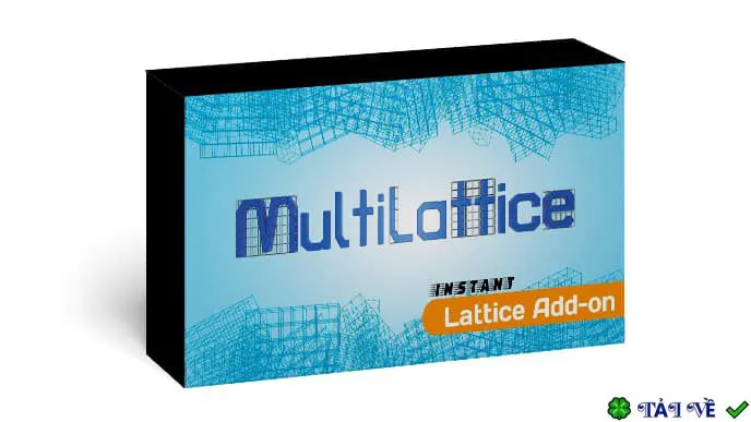 MultiLattice 1.2.0: Biến dạng lưới 3D cho Blender