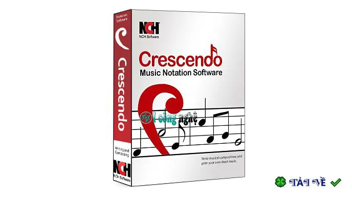NCH Crescendo Music Master 2026 tạo nhạc chuyên nghiệp