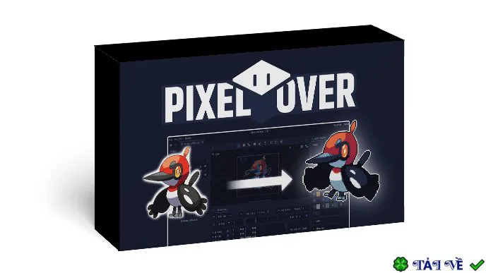 PixelOver: Tải miễn phí phần mềm đồ họa pixel