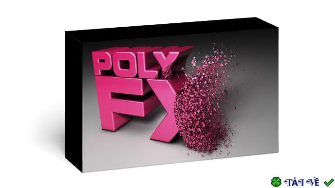 PolyFX 3.07 for 3ds Max 2010–2024: Plugin Tạo Hiệu Ứng Đa Giác