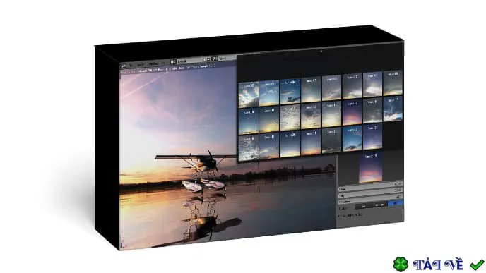 Pro Lighting Skies 1.3.2: Tài nguyên bầu trời ánh sáng chuyên nghiệp Blender