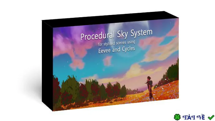 Procedural Sky System 0.2.2: Tạo bầu trời chân thực cho Blender