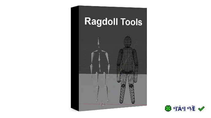 Ragdoll Tools for Blender: Mô phỏng vật lý rối