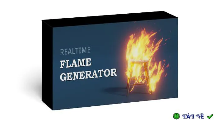 Tạo lửa realtime 3D cho Blender Realtime Flame Generator for Blender