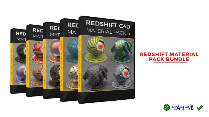 Redshift material super pack