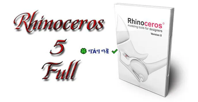 Download Rhinoceros 5.14 SR14 phần mềm 3D