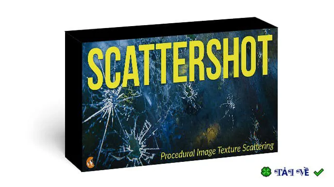 Tải Scattershot v1.10.0: Plugin rải vật thể Blender