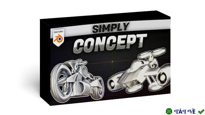 Tải Simply Concept v2.5.1 For Blender – Plugin ý tưởng 3D