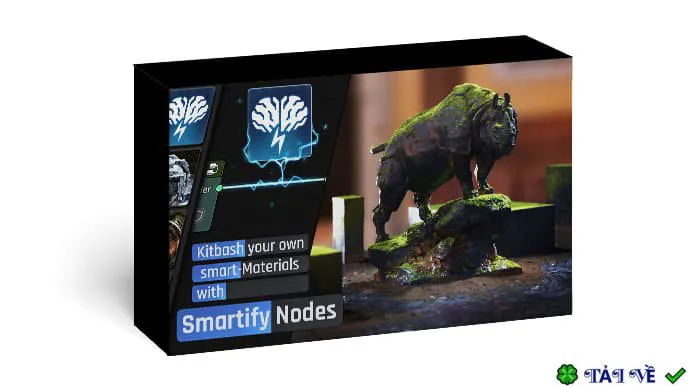 Smartify Nodes 1.03 for Blender: Tối ưu Nodes Blender
