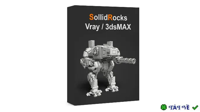 SolidRocks 2.5.0: Tối ưu hóa Render cho 3ds Max 2016-2026