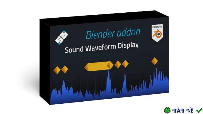 Sound Waveform Display v0.9.2: Công cụ hiển thị sóng âm cho Blender