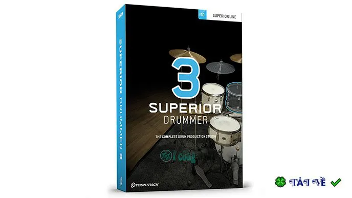 Download Toontrack Superior Drummer 3 – Tạo trống ảo chuyên nghiệp