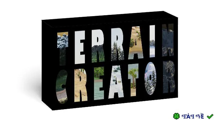 Tạo địa hình Terrain Creator v1.2 cho Blender