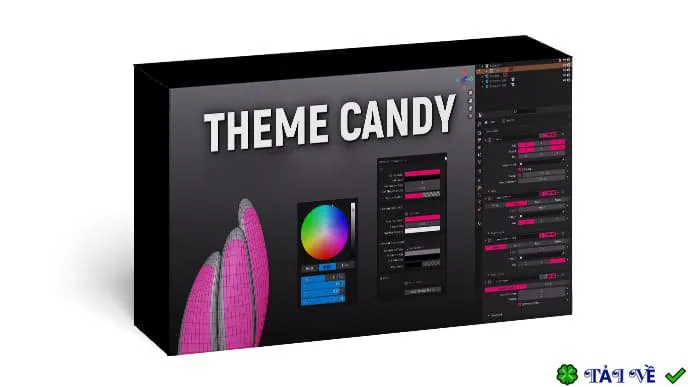 Theme Candy v1.4: Giao diện độc đáo cho Blender
