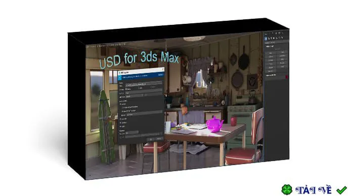 USD 0.5.7 cho 3ds Max 2024: Thông tin & Tải về