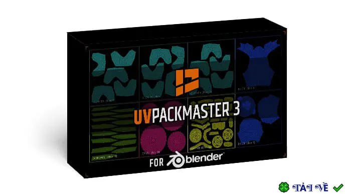 Tối ưu hóa UV UVPackmaster 4.0.0 for Blender for Maya