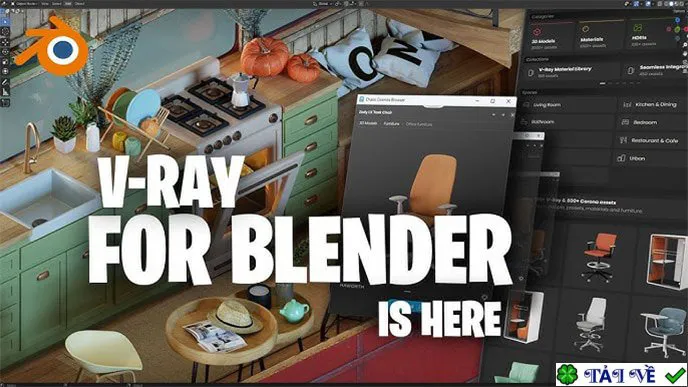 Botaniq 7.1.1 for Blender: Thư viện cây cối 3D cao cấp