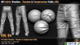 50 VDM Brushes: Realistic Fabric & Leather Look