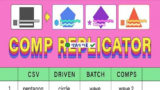 Tạo Comps CSV hàng loạt Aescripts Comp Replicator v1.0