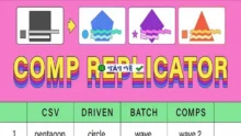 Tạo Comps CSV hàng loạt Aescripts Comp Replicator v1.0