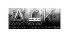Aescripts DecomposeText v3.1: Giải pháp hiệu ứng văn bản sáng tạo